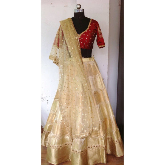 Custom fit TajMahal lehenga